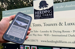 herding hill farm campsite app