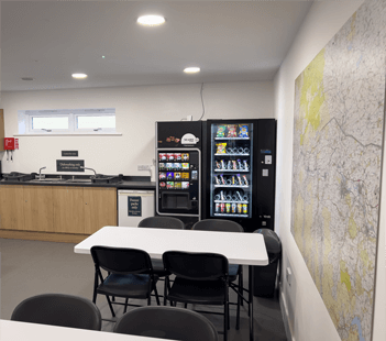 Indoor Campers Kitchen
