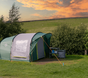 Upper tent pitches