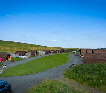 Wigwam cabin area